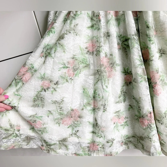 Disney Princess Tiana Dress Green Princess and Frog Halloween Cosplay - Picture 7 of 11